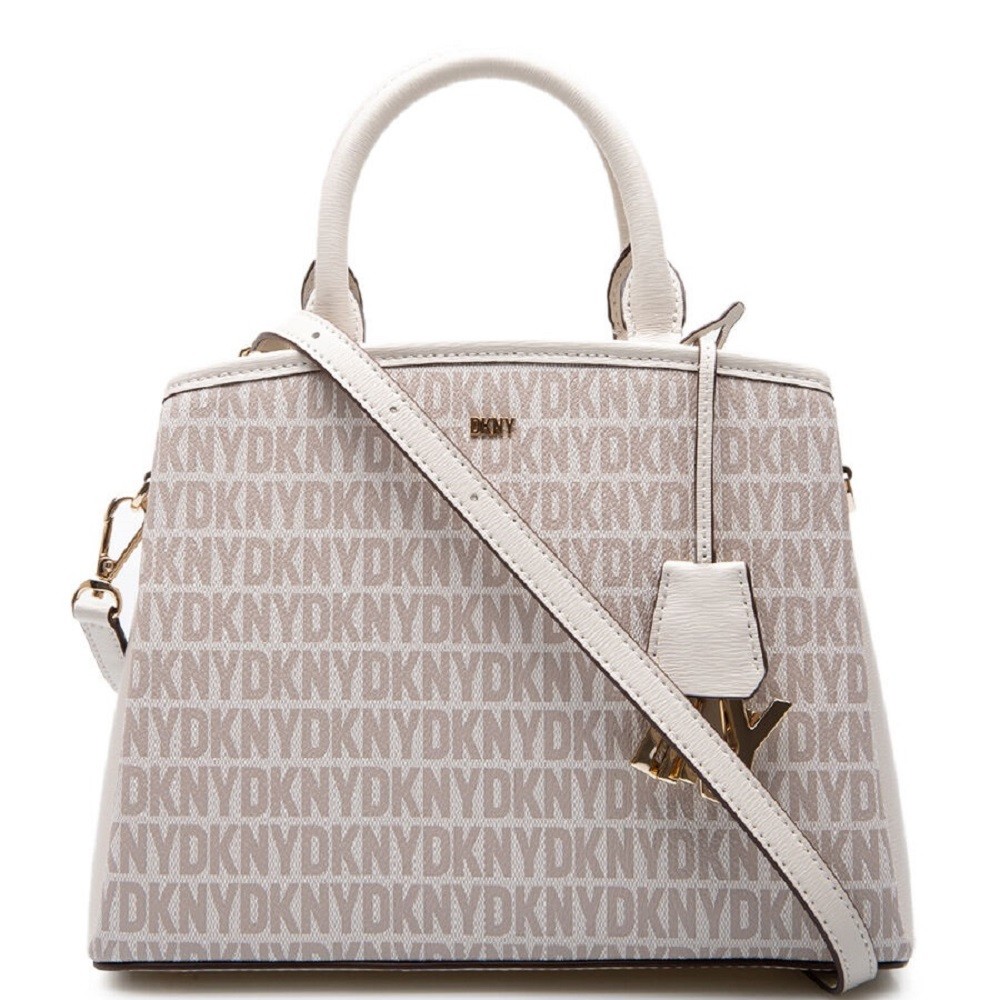 DKNY</br>Γυναικεία Τσάντα Χειρός Εκρού R34D2327-A19 DKNY