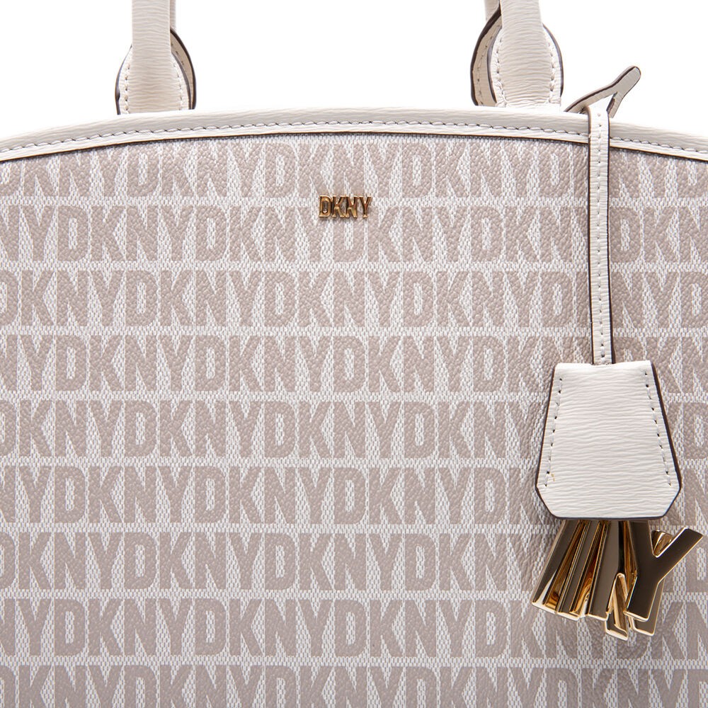 DKNY</br>Γυναικεία Τσάντα Χειρός Εκρού R34D2327-A19 DKNY