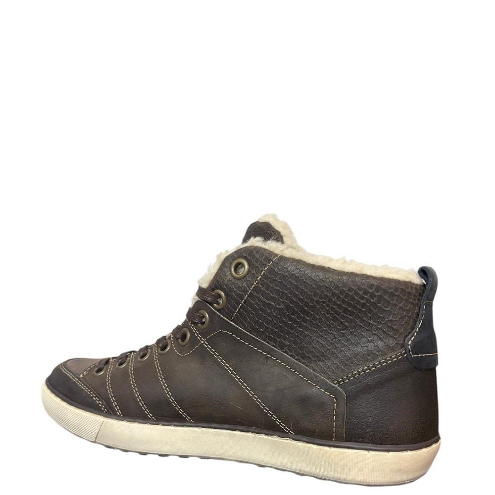 BULLBOXER</br>Ανδρικά Μποτάκια Καφέ Δέρμα 029K54229KCRBRSU10 Bullboxer