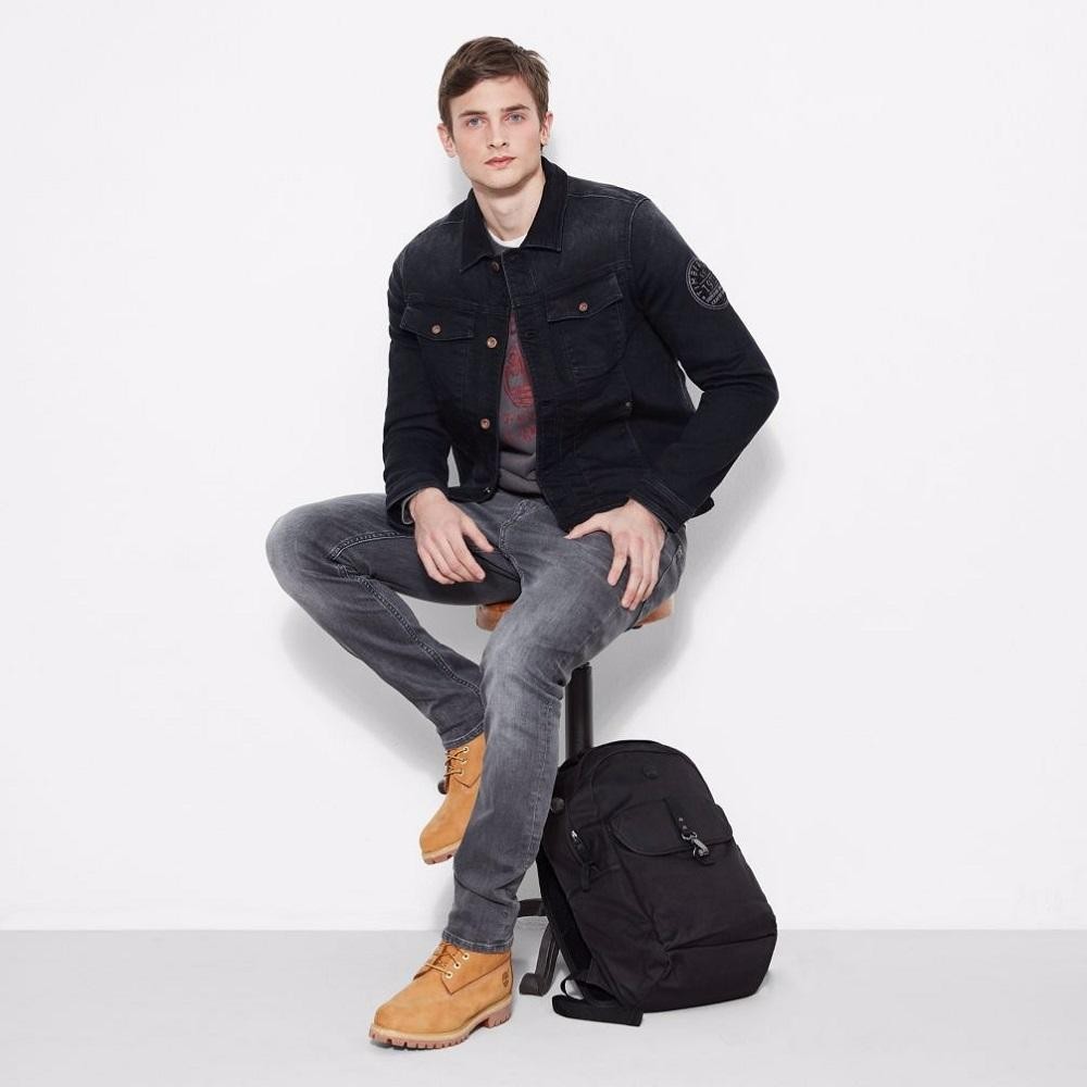 TIMBERLAND</br>Ανδρικό Φούτερ Γκρι OYH0Y-TH8 Timberland TIMBERLAND</br>Ανδρικό Φούτερ Γκρι OYH0Y-TH8 Timberland