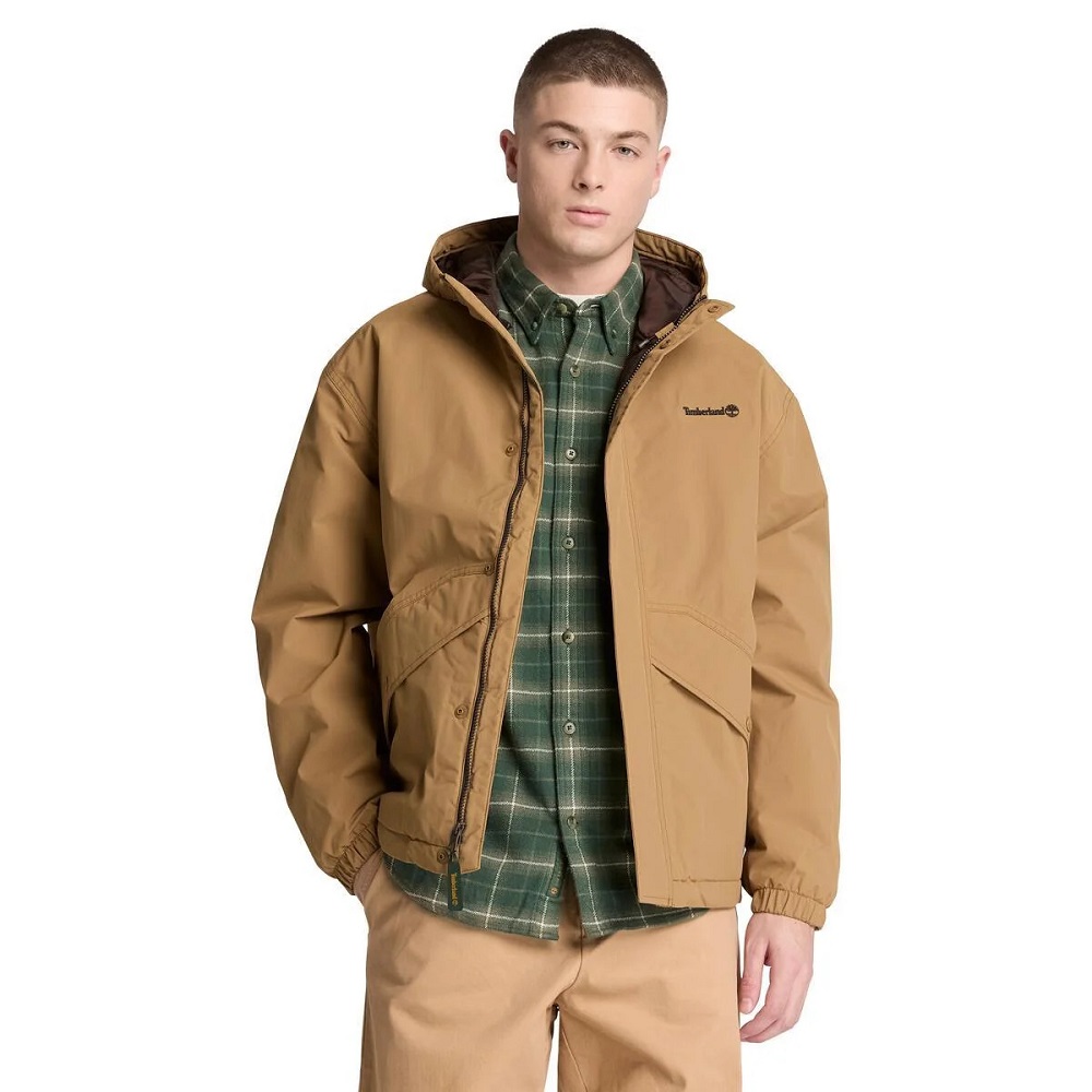 TIMBERLAND</br>Timberland Weatherline Waterproof Insulated Jacket 0YH6V-AKX Ανδρικό Μπουφάν Αδιάβροχο Κάμελ TIMBERLAND</br>Timberland Weatherline Waterproof Insulated Jacket 0YH6V-AKX Ανδρικό Μπουφάν Αδιάβροχο Κάμελ