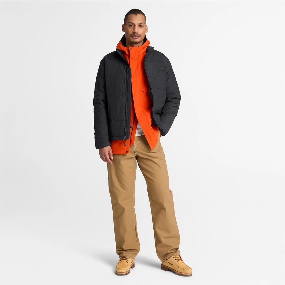 TIMBERLAND</br>Timberland DWR Axis Peak Puffer Jacket 0YH74-001 Ανδρικό Μπουφάν Αδιάβροχο Μαύρο TIMBERLAND</br>Timberland DWR Axis Peak Puffer Jacket 0YH74-001 Ανδρικό Μπουφάν Αδιάβροχο Μαύρο