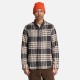 TIMBERLAND</br>Timberland Flannel House Check Shirt Regular 0YH82-AKV Ανδρικό Πουκάμισο Καφέ Καρό
