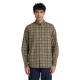 TIMBERLAND</br>Timberland LS Checked Poplin Shirt Regular 0YH8C-AIG Ανδρικό Πουκάμισο Χακί Καρό