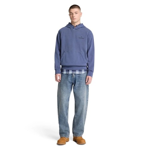 Timberland LS Checked Poplin Shirt Regular 0YH8C-EYP Ανδρικό Πουκάμισο Μπλε Καρό