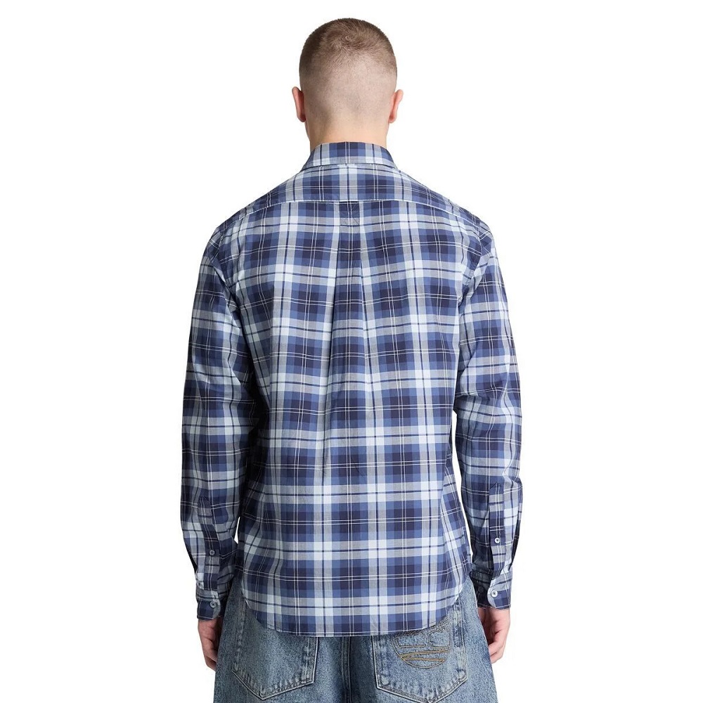 TIMBERLAND</br>Timberland LS Checked Poplin Shirt Regular 0YH8C-EYP Ανδρικό Πουκάμισο Μπλε Καρό TIMBERLAND</br>Timberland LS Checked Poplin Shirt Regular 0YH8C-EYP Ανδρικό Πουκάμισο Μπλε Καρό