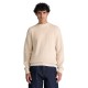 TIMBERLAND</br>Timberland Cotton Blend Raglan Sleeve Crewneck Sweater 0YHAW-546 Ανδρικό Πουλόβερ Μπεζ