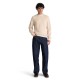 TIMBERLAND</br>Timberland Cotton Blend Raglan Sleeve Crewneck Sweater 0YHAW-546 Ανδρικό Πουλόβερ Μπεζ