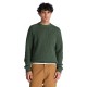 TIMBERLAND</br>Timberland Cotton Blend Raglan Sleeve Crewneck Sweater 0YHAW-ALB Ανδρικό Πουλόβερ Πράσινο