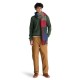 TIMBERLAND</br>Timberland Cotton Blend Raglan Sleeve Crewneck Sweater 0YHAW-ALB Ανδρικό Πουλόβερ Πράσινο TIMBERLAND</br>Timberland Cotton Blend Raglan Sleeve Crewneck Sweater 0YHAW-ALB Ανδρικό Πουλόβερ Πράσινο