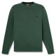 TIMBERLAND</br>Timberland Williams River Cotton Crewneck Sweater 0YAHZ-398 Ανδρικό Πουλόβερ Πράσινο TIMBERLAND</br>Timberland Williams River Cotton Crewneck Sweater 0YAHZ-398 Ανδρικό Πουλόβερ Πράσινο