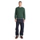 TIMBERLAND</br>Timberland Williams River Cotton Crewneck Sweater 0YAHZ-398 Ανδρικό Πουλόβερ Πράσινο TIMBERLAND</br>Timberland Williams River Cotton Crewneck Sweater 0YAHZ-398 Ανδρικό Πουλόβερ Πράσινο