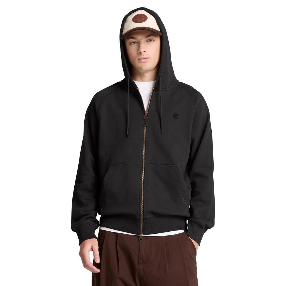 TIMBERLAND</br>Timberland Exeter River Full-Zip Hoodie 0YHB8-001 Ανδρική Ζακέτα Φούτερ Μαύρο TIMBERLAND</br>Timberland Exeter River Full-Zip Hoodie 0YHB8-001 Ανδρική Ζακέτα Φούτερ Μαύρο