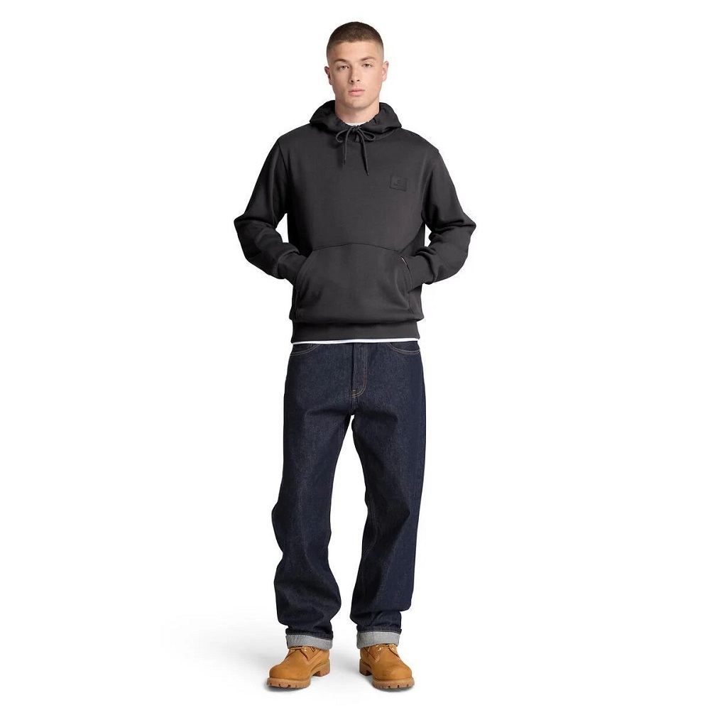 TIMBERLAND</br>Timberland Silicon Badge Hoodie 0YHBB-001 Ανδρικό Φούτερ Μαύρο TIMBERLAND</br>Timberland Silicon Badge Hoodie 0YHBB-001 Ανδρικό Φούτερ Μαύρο