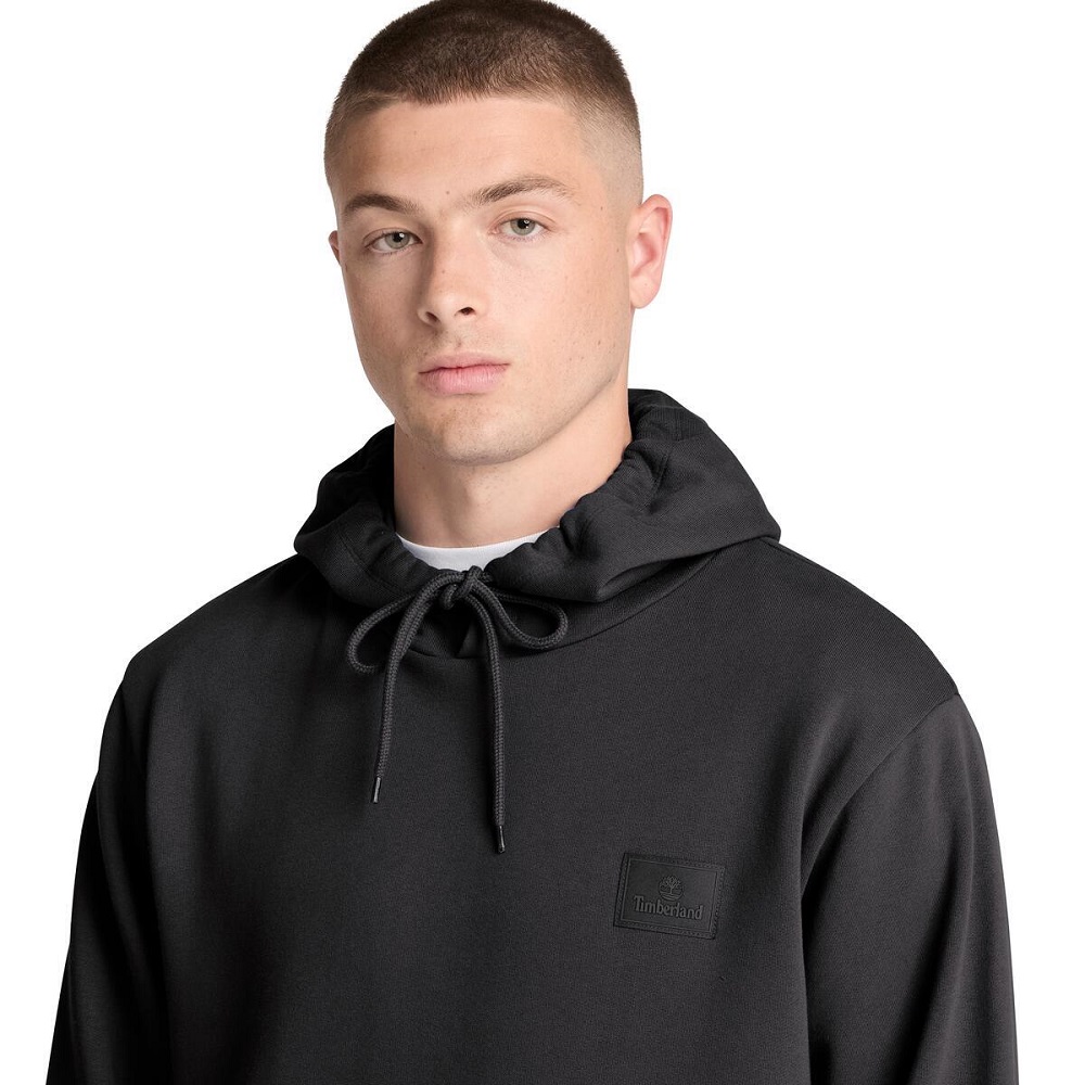 TIMBERLAND</br>Timberland Silicon Badge Hoodie 0YHBB-001 Ανδρικό Φούτερ Μαύρο TIMBERLAND</br>Timberland Silicon Badge Hoodie 0YHBB-001 Ανδρικό Φούτερ Μαύρο