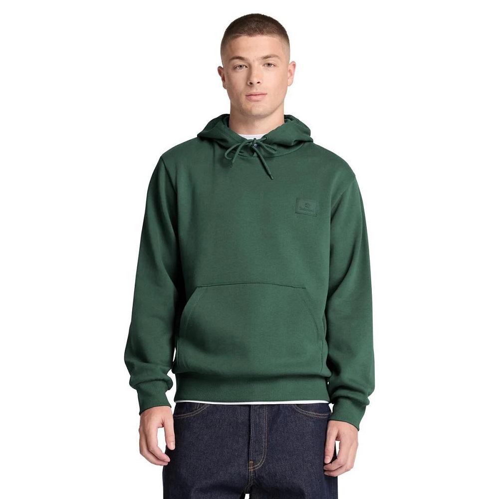 TIMBERLAND</br>Timberland Silicon Badge Hoodie 0YHBB-398 Ανδρικό Φούτερ Πράσινο TIMBERLAND</br>Timberland Silicon Badge Hoodie 0YHBB-398 Ανδρικό Φούτερ Πράσινο