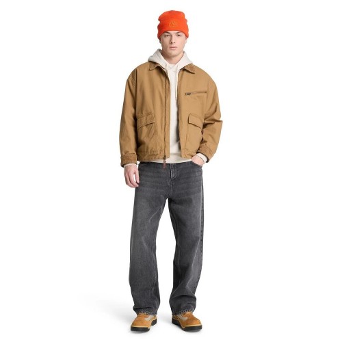 Timberland Silicon Badge Hoodie 0YHBB-546 Ανδρικό Φούτερ Μπεζ Timberland Silicon Badge Hoodie 0YHBB-546 Ανδρικό Φούτερ Μπεζ