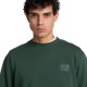 TIMBERLAND</br>Timberland Silicon Badge Crewneck Sweatshirt 0YHBC-398 Ανδρικό Φούτερ Πράσινο