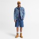 TIMBERLAND</br>Timberland SS Established 1973 Embroidered Regular Tee 0YHBR-AIH Ανδρικό T-shirt Μπλε
