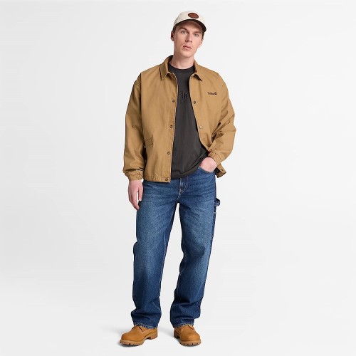 Timberland SS Established 1973 Embroidered Regular Tee 0YHBR-CN1 Ανδρικό T-shirt Μαύρο Timberland SS Established 1973 Embroidered Regular Tee 0YHBR-CN1 Ανδρικό T-shirt Μαύρο