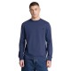 TIMBERLAND</br>Timberland LS Dunstan River Crew Slim Tee 0YHBT-AIH Ανδρικό T-shirt Μπλε