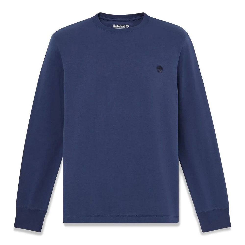 TIMBERLAND</br>Timberland LS Dunstan River Crew Slim Tee 0YHBT-AIH Ανδρικό T-shirt Μπλε TIMBERLAND</br>Timberland LS Dunstan River Crew Slim Tee 0YHBT-AIH Ανδρικό T-shirt Μπλε