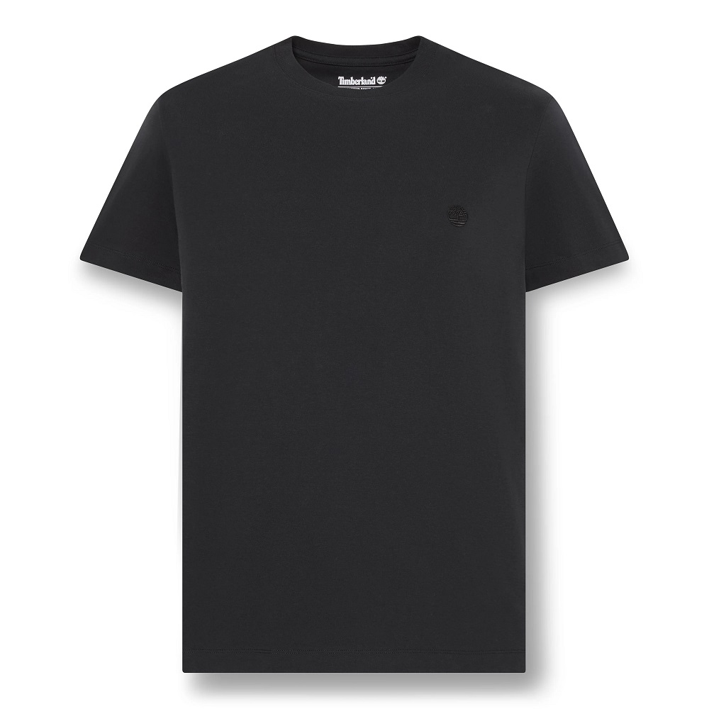 TIMBERLAND</br>Timberland SS Dunstan River Crew Slim Tee 0YHBU-001 Ανδρικό T-shirt Μαύρο TIMBERLAND</br>Timberland SS Dunstan River Crew Slim Tee 0YHBU-001 Ανδρικό T-shirt Μαύρο