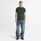TIMBERLAND</br>Timberland SS Dunstan River Crew Slim Tee 0YHBU-398 Ανδρικό T-shirt Πράσινο TIMBERLAND</br>Timberland SS Dunstan River Crew Slim Tee 0YHBU-398 Ανδρικό T-shirt Πράσινο