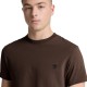 TIMBERLAND</br>Timberland SS Dunstan River Crew Slim Tee 0YHBU-C35 Ανδρικό T-shirt Καφέ TIMBERLAND</br>Timberland SS Dunstan River Crew Slim Tee 0YHBU-C35 Ανδρικό T-shirt Καφέ