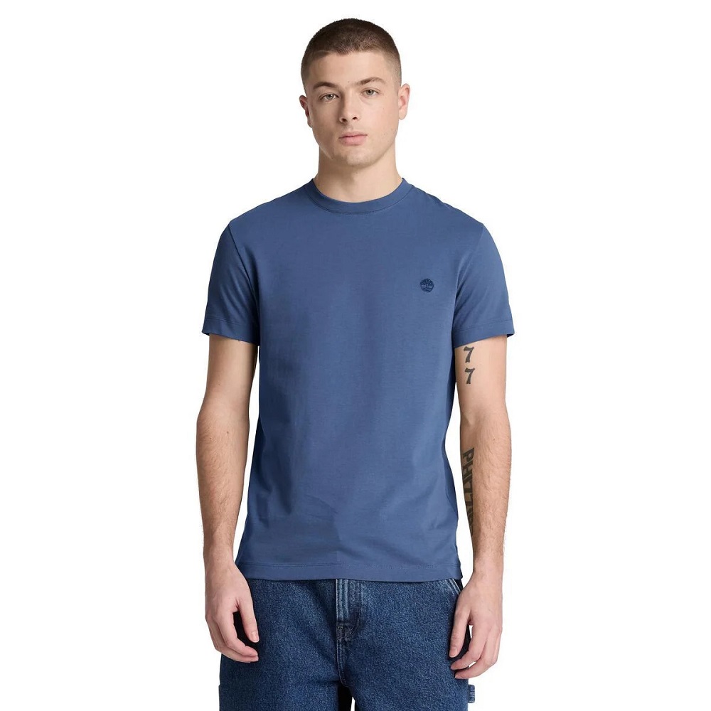 TIMBERLAND</br>Timberland SS Dunstan River Crew Slim Tee 0YHBU-EYO Ανδρικό T-shirt Ραφ TIMBERLAND</br>Timberland SS Dunstan River Crew Slim Tee 0YHBU-EYO Ανδρικό T-shirt Ραφ
