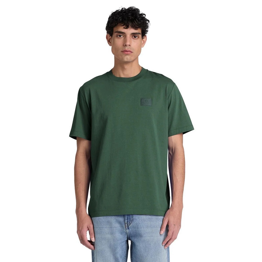 TIMBERLAND</br>Timberland SS Silicon Badge Regular Tee 0YHBV-398 Ανδρικό T-shirt Πράσινο TIMBERLAND</br>Timberland SS Silicon Badge Regular Tee 0YHBV-398 Ανδρικό T-shirt Πράσινο