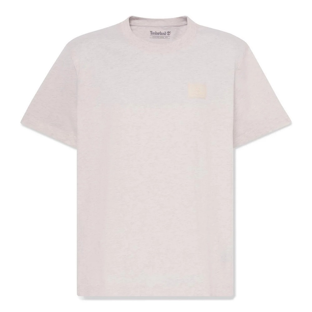 TIMBERLAND</br>Timberland SS Silicon Badge Regular Tee 0YHBV-546 Ανδρικό T-shirt Μπεζ TIMBERLAND</br>Timberland SS Silicon Badge Regular Tee 0YHBV-546 Ανδρικό T-shirt Μπεζ