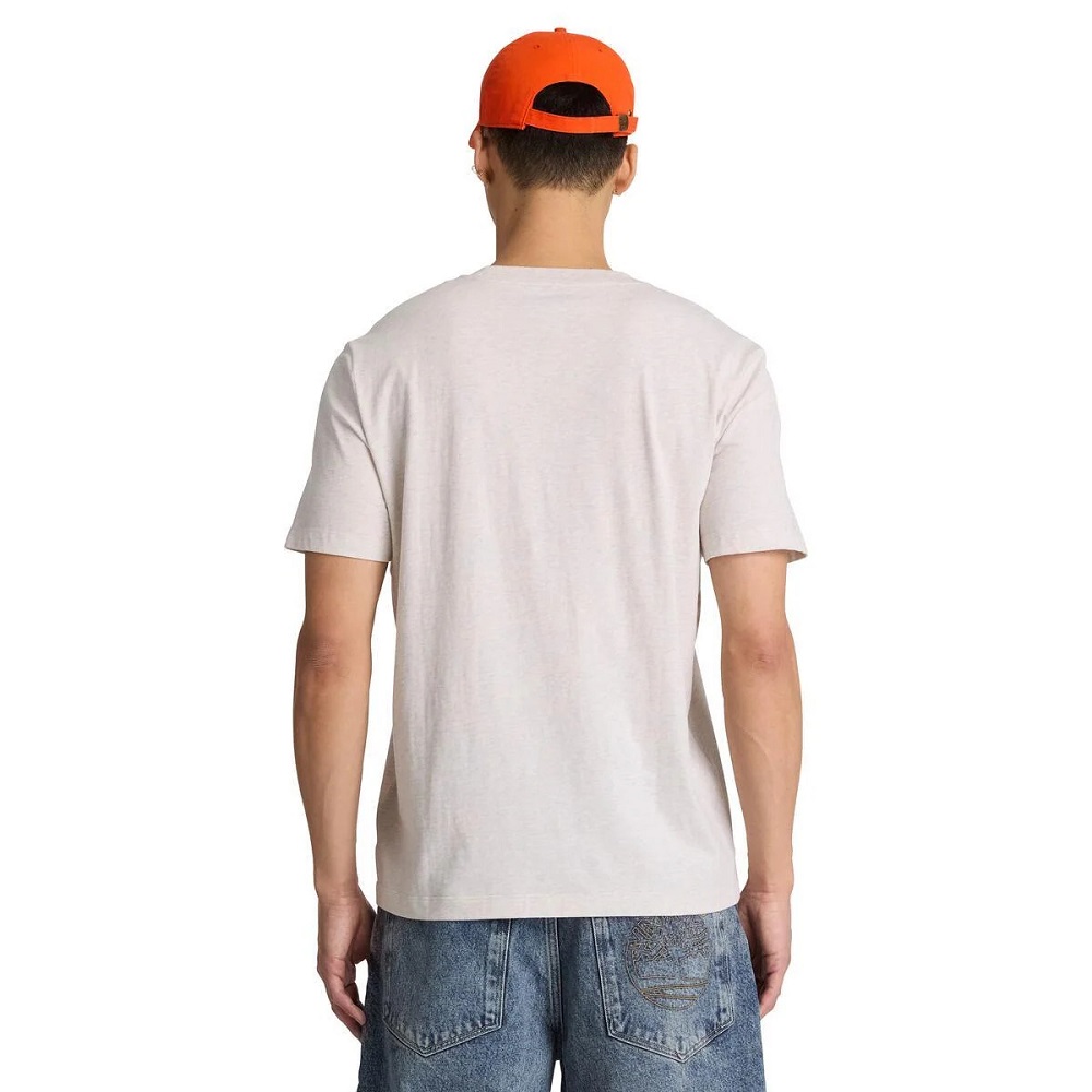 TIMBERLAND</br>Timberland SS Silicon Badge Regular Tee 0YHBV-546 Ανδρικό T-shirt Μπεζ TIMBERLAND</br>Timberland SS Silicon Badge Regular Tee 0YHBV-546 Ανδρικό T-shirt Μπεζ