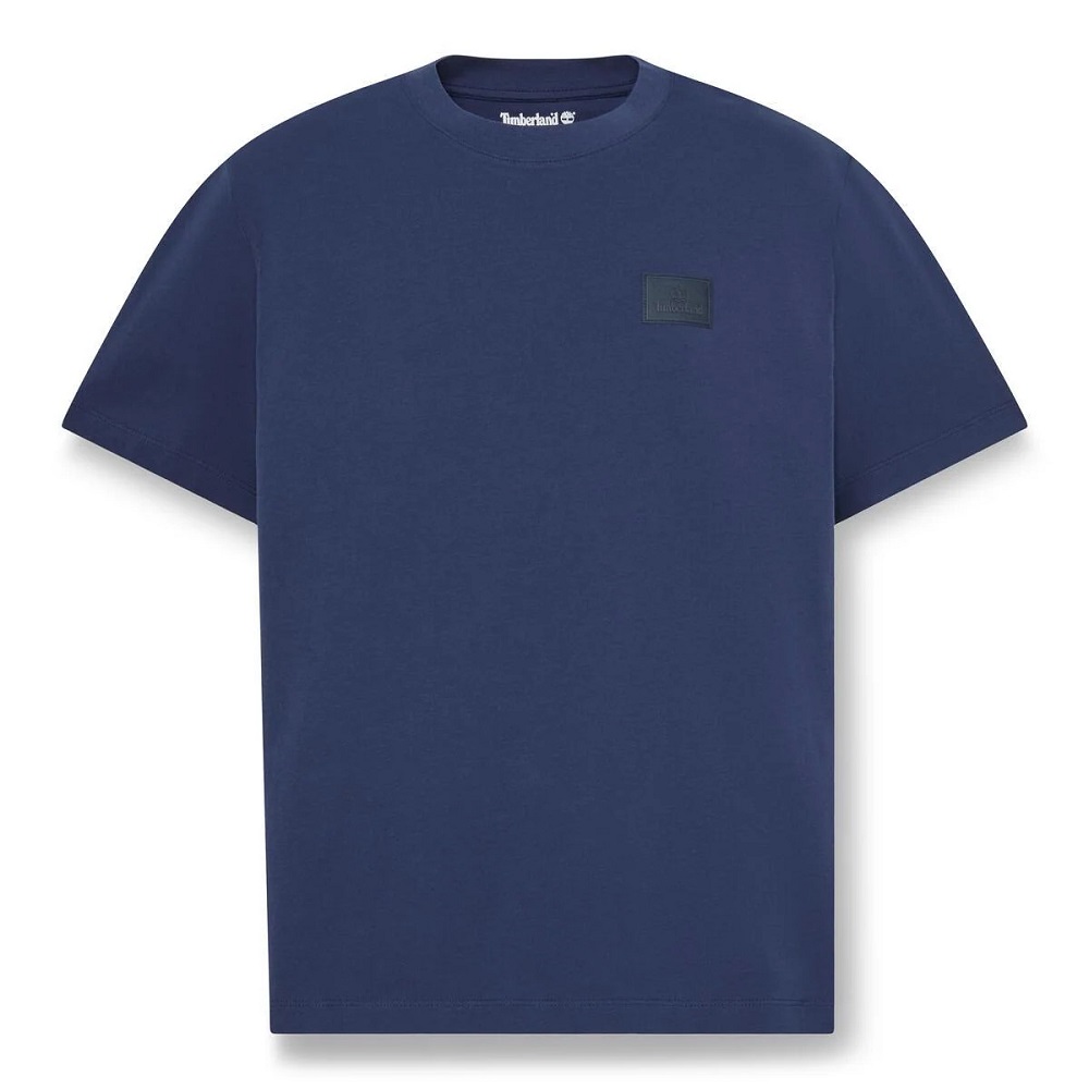 TIMBERLAND</br>Timberland SS Silicon Badge Regular Tee 0YHBV-AIH Ανδρικό T-shirt Μπλε TIMBERLAND</br>Timberland SS Silicon Badge Regular Tee 0YHBV-AIH Ανδρικό T-shirt Μπλε