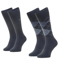 Tommy Hilfiger Men's Socks 2Pack 100001495-322 Ανδρικές Κάλτσες Μπλε Tommy Hilfiger Men's Socks 2Pack 100001495-322 Ανδρικές Κάλτσες Μπλε