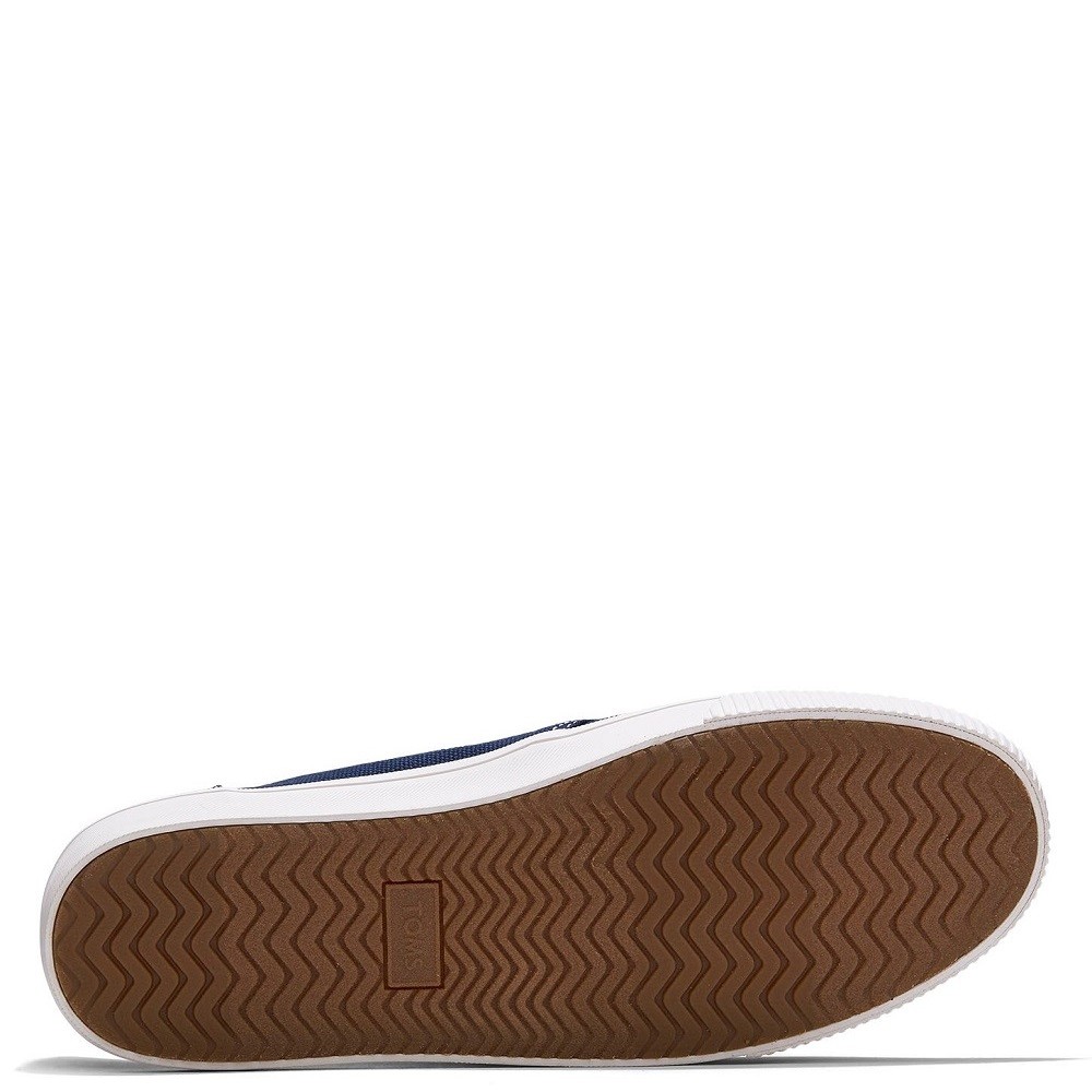 TOMS</br>Ανδρικά Sneakers Μπλε Canvas/Contrast Stitching CARLO 10014983 Toms TOMS</br>Ανδρικά Sneakers Μπλε Canvas/Contrast Stitching CARLO 10014983 Toms
