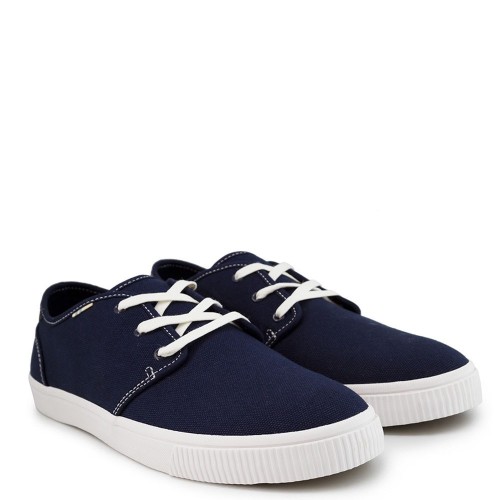 Ανδρικά Sneakers Μπλε Canvas/Contrast Stitching CARLO 10014983 Toms Ανδρικά Sneakers Μπλε Canvas/Contrast Stitching CARLO 10014983 Toms