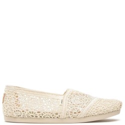 Γυναικείες Εσπαντρίγιες Εκρού Moroccan Crochet ALPARGATA 10016241 Toms
