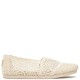 TOMS</br>Γυναικείες Εσπαντρίγιες Εκρού Moroccan Crochet ALPARGATA 10016241 Toms TOMS</br>Γυναικείες Εσπαντρίγιες Εκρού Moroccan Crochet ALPARGATA 10016241 Toms