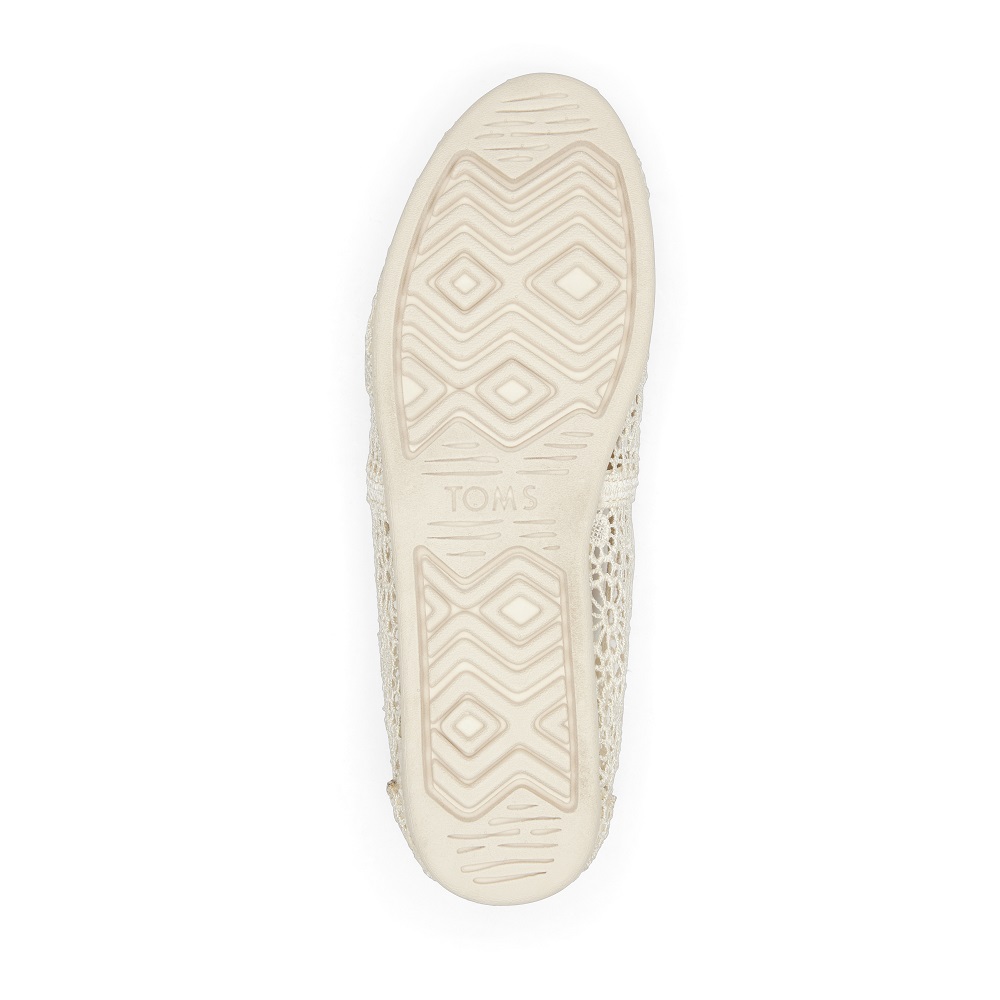 TOMS</br>Γυναικείες Εσπαντρίγιες Εκρού Moroccan Crochet ALPARGATA 10016241 Toms TOMS</br>Γυναικείες Εσπαντρίγιες Εκρού Moroccan Crochet ALPARGATA 10016241 Toms