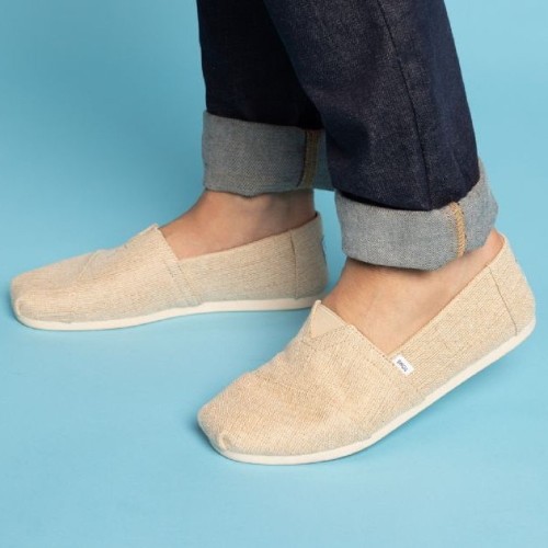 Toms ALPARGATA CLASSIC 10018736 Heritage Canvas Ανδρικές Εσπαντρίγιες Μπεζ