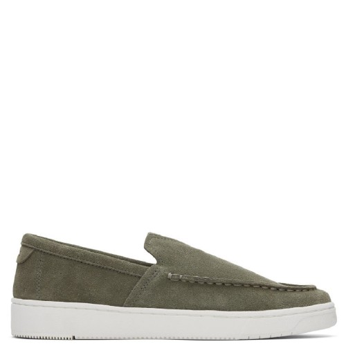 Toms TRVL LITE LOAFER 10019565 Ανδρικά Μοκασίνια/Loafers Χακί Suede
