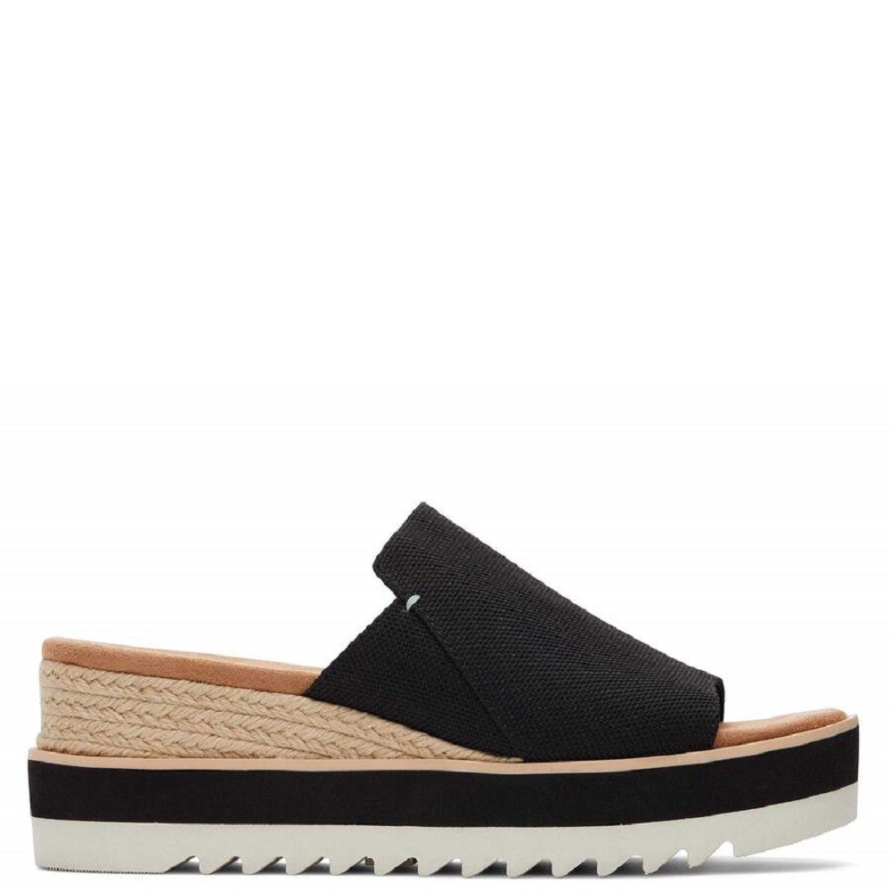 TOMS</br>Γυναικεία Mules Μαύρο DIANA MULE 10019736 Toms TOMS</br>Γυναικεία Mules Μαύρο DIANA MULE 10019736 Toms