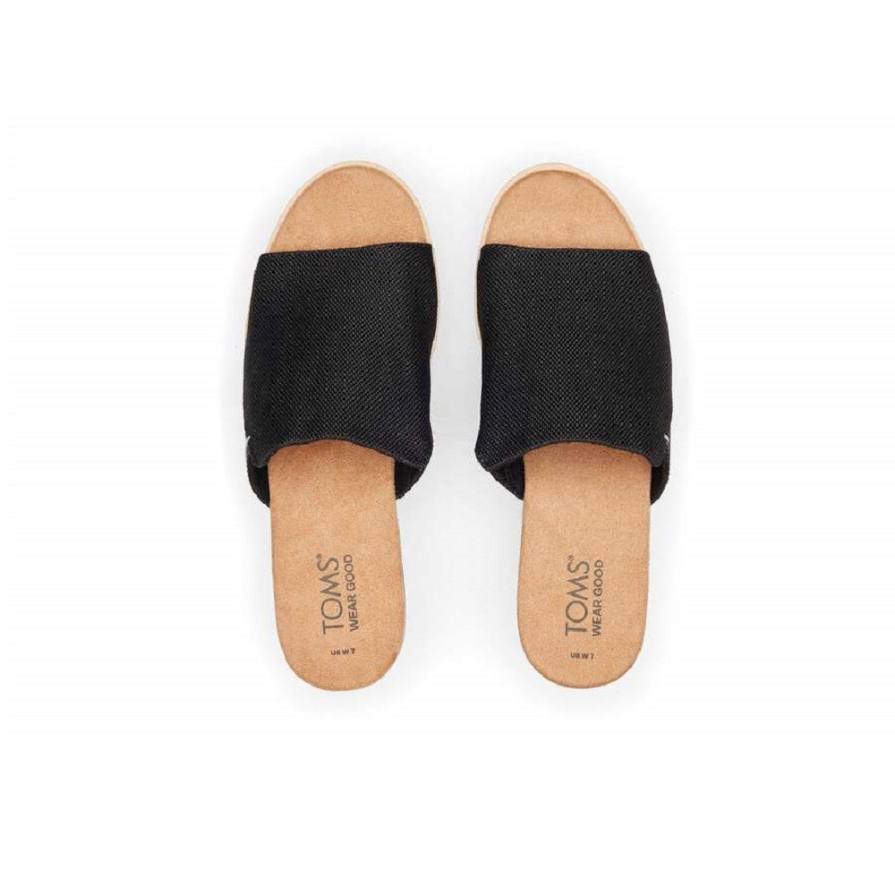 TOMS</br>Γυναικεία Mules Μαύρο DIANA MULE 10019736 Toms TOMS</br>Γυναικεία Mules Μαύρο DIANA MULE 10019736 Toms