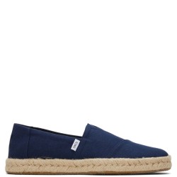 Ανδρικές Εσπαντρίγιες Μπλε Recycled Cotton Slubby Woven ALPARGATA ROPE 2.0 10019870 Toms