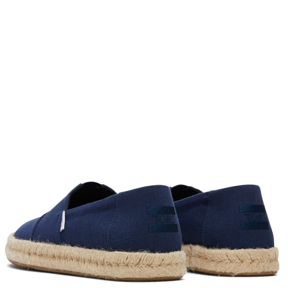 TOMS</br>Ανδρικές Εσπαντρίγιες Μπλε Recycled Cotton Slubby Woven ALPARGATA ROPE 2.0 10019870 Toms TOMS</br>Ανδρικές Εσπαντρίγιες Μπλε Recycled Cotton Slubby Woven ALPARGATA ROPE 2.0 10019870 Toms