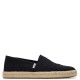 TOMS</br>Ανδρικές Εσπαντρίγιες Μαύρο Recycled Cotton Slubby Woven ALPARGATA ROPE 2.0 10019875 Toms TOMS</br>Ανδρικές Εσπαντρίγιες Μαύρο Recycled Cotton Slubby Woven ALPARGATA ROPE 2.0 10019875 Toms