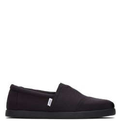 Ανδρικές Εσπαντρίγιες Μαύρο/Μαύρο Recycled Cotton Canvas ALP FWD 10019881 Toms