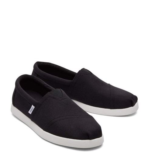 Ανδρικές Εσπαντρίγιες Μαύρο Recycled Cotton Canvas ALP FWD 10019884 Toms Ανδρικές Εσπαντρίγιες Μαύρο Recycled Cotton Canvas ALP FWD 10019884 Toms