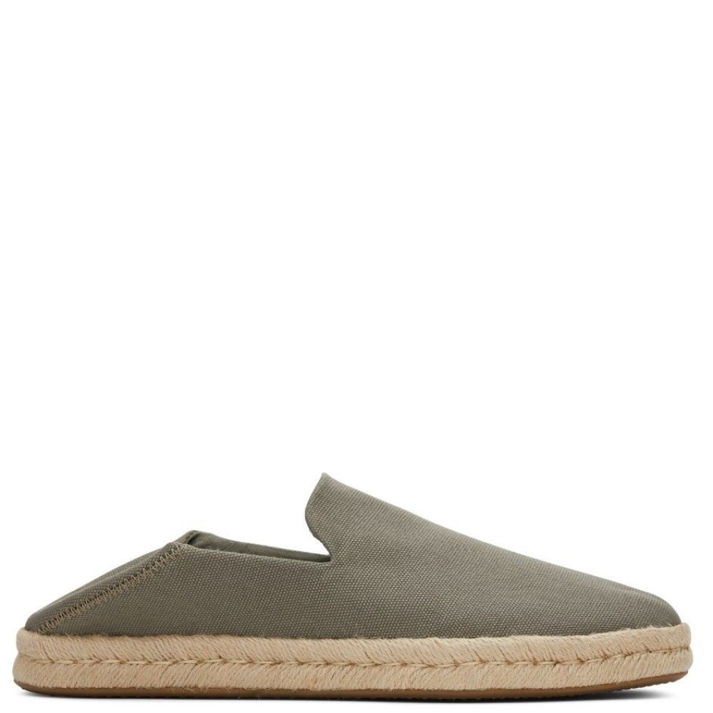 TOMS</br>Ανδρικές Εσπαντρίγιες Γκρι Recycled Cotton Canvas SANTIAGO 10020071 Toms TOMS</br>Ανδρικές Εσπαντρίγιες Γκρι Recycled Cotton Canvas SANTIAGO 10020071 Toms